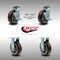 Service Caster 6 Inch Stainless Steel Polyurethane Caster Set with 2 Brakes/Swivel Lock 2 Rigid SCC-SS30S620-PPUR-TLB-BSL-2-R-2 - alternate 7